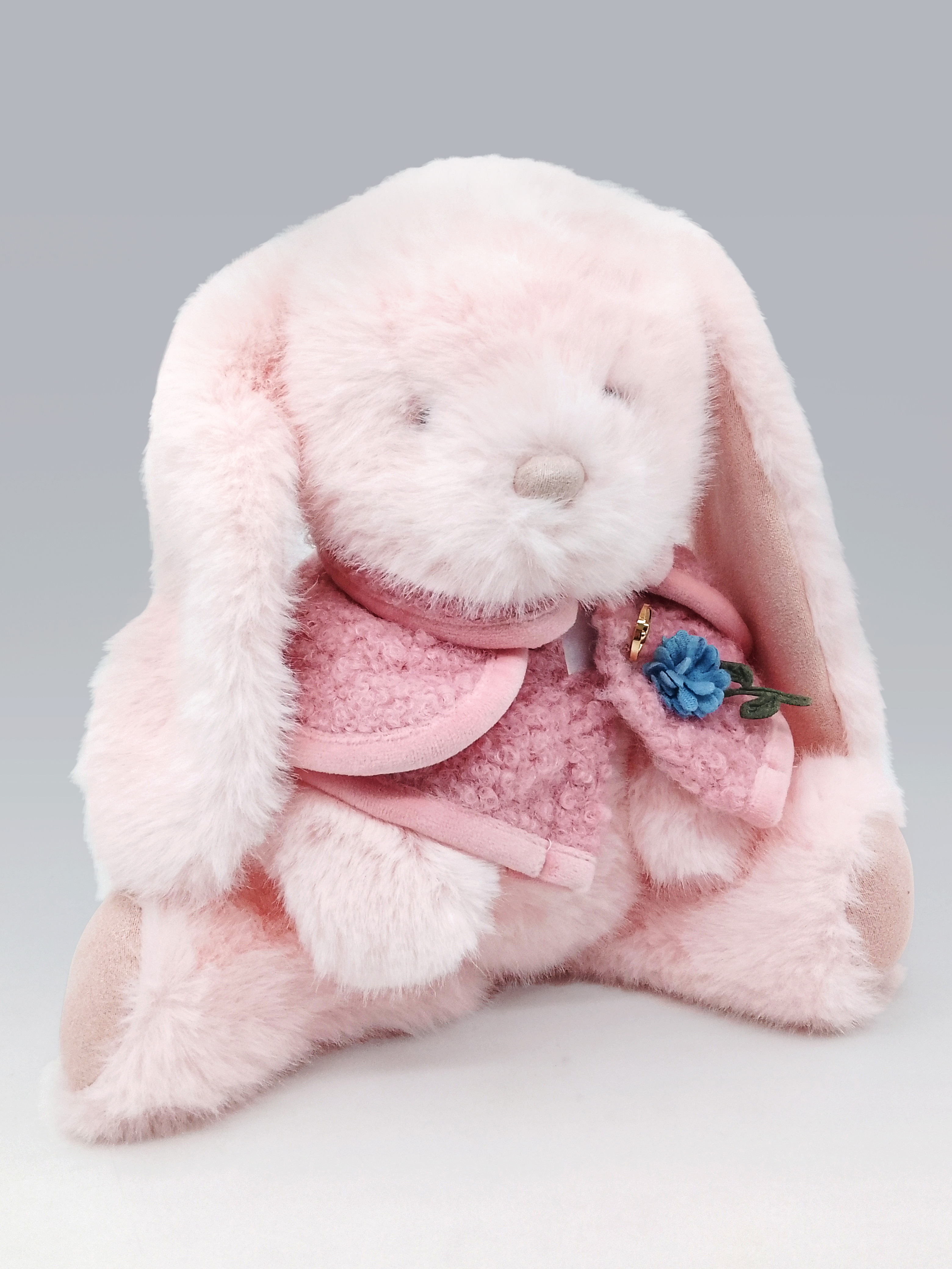 Мягкая игрушка Angelaki зайка Зайка розовый 35 см - фото 2