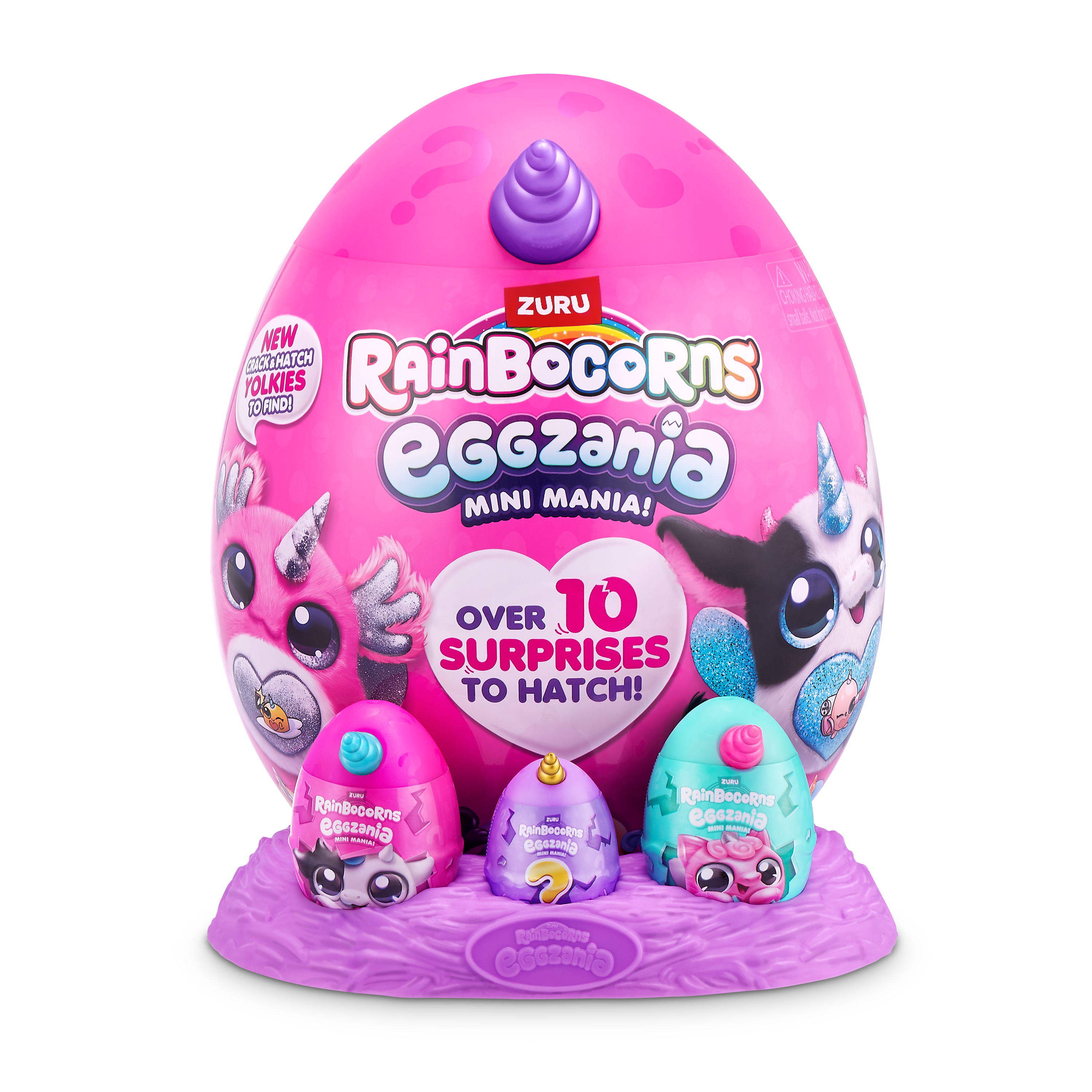 Мягкая игрушка Zuru Rainbocorns Eggzania - фото 1