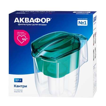 Фильтр-кувшин Аквафор Кантри 3.9л в ассортименте 510471