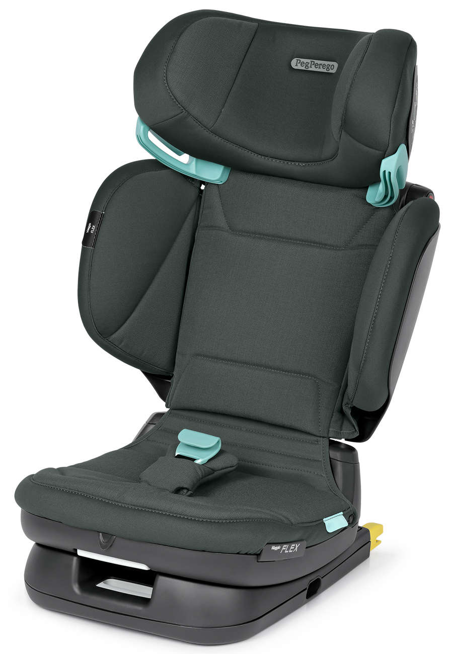 Автокресло Peg-Perego Flex Isofix 2/3 (15-36 кг) зеленый - фото 1