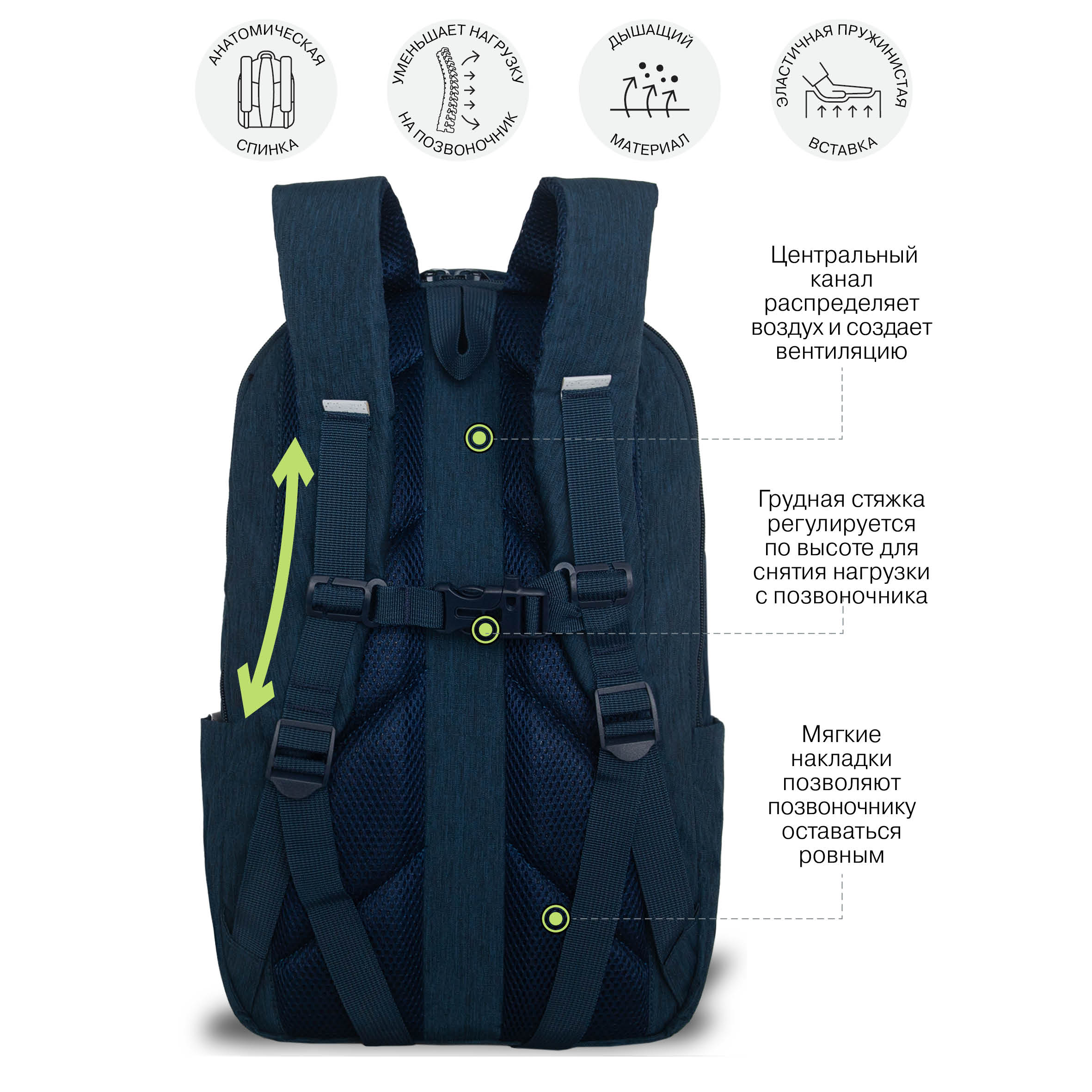 Рюкзак Grizzly для девочки - фото 8