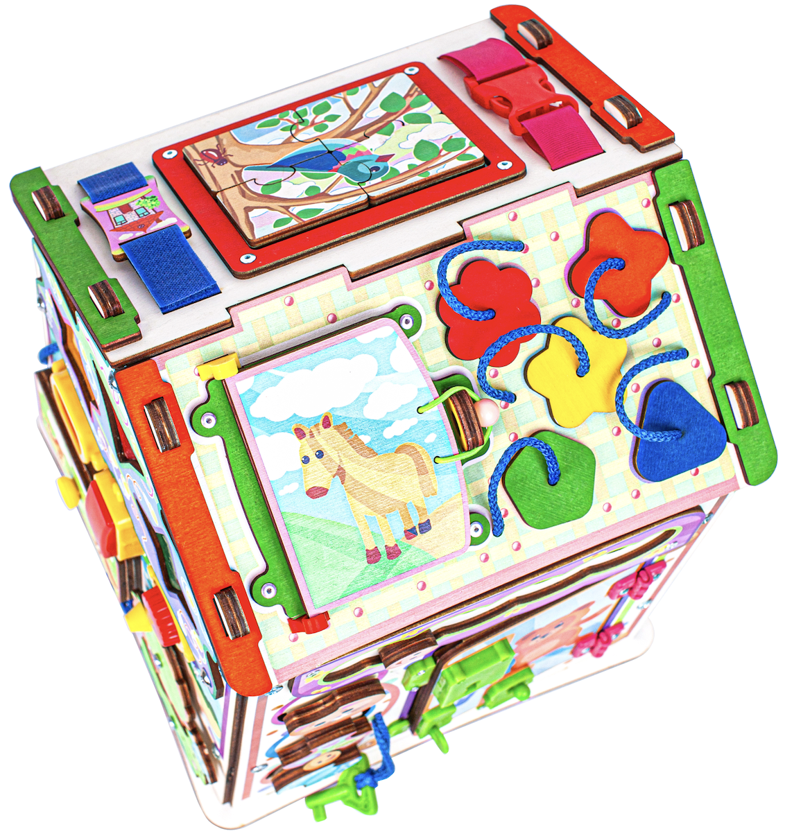 Игрушка Jolly Kids бизиборд Эмоции - фото 12