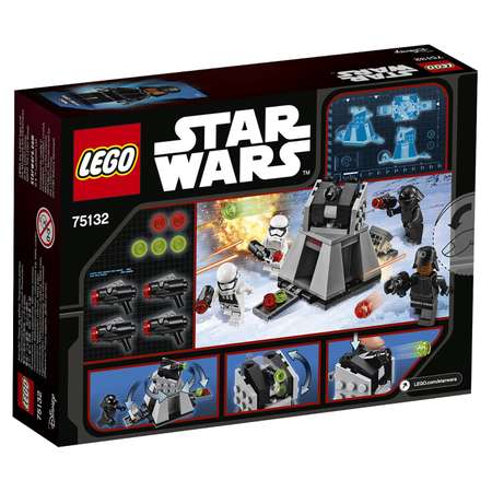 Конструктор LEGO Star Wars Боевой набор Первого Ордена блочный