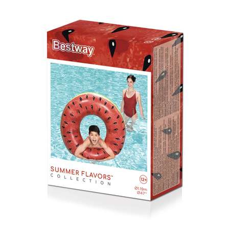Круг для плавания Bestway Фрукты Арбуз 36121