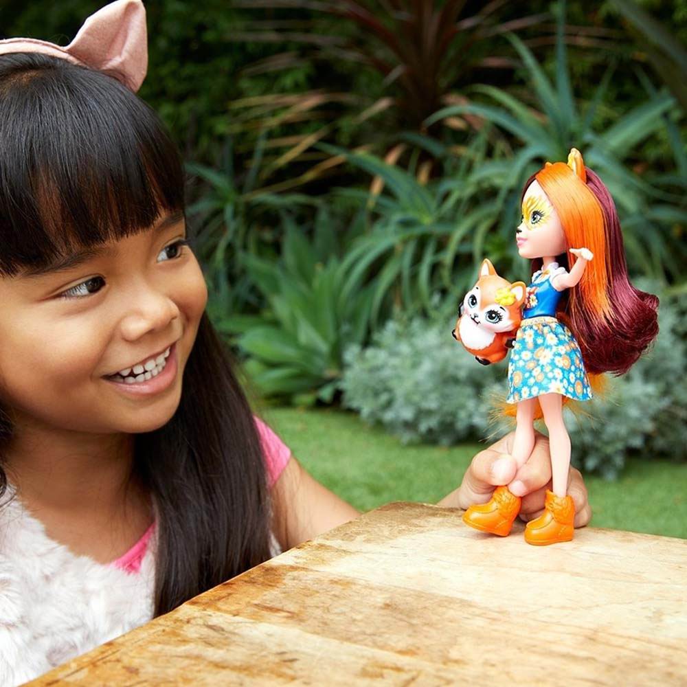 Кукла мини Mattel Enchantimals DVH87/Лис - фото 2