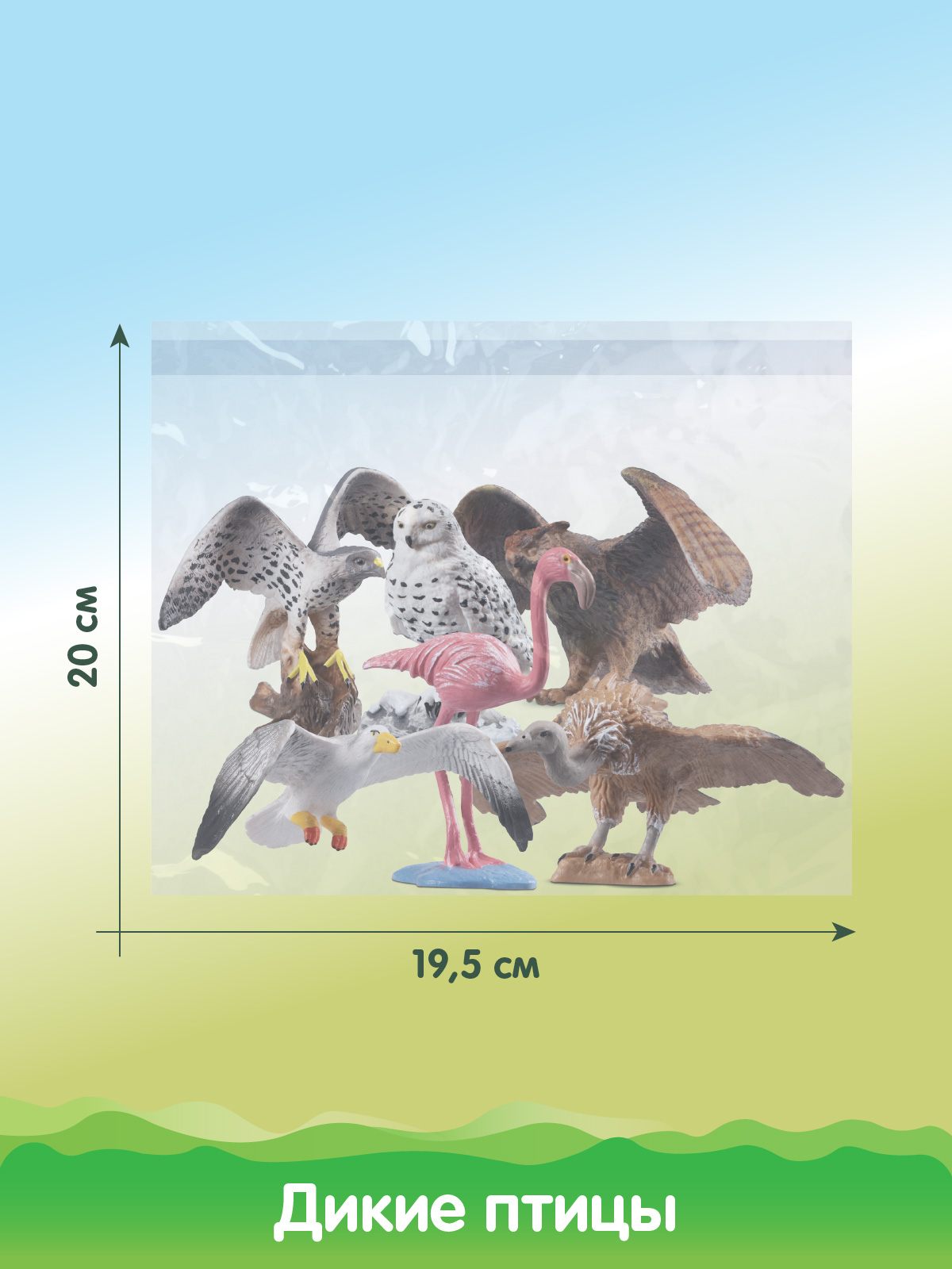 Игровой набор DARWIN Животные Птицы - фото 4