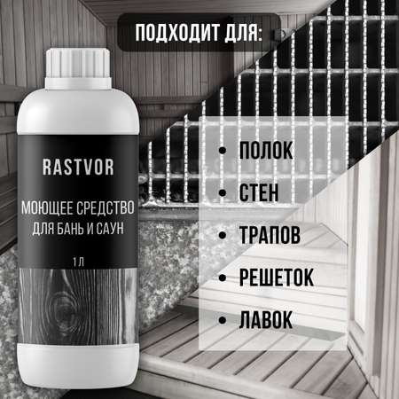 Моющее средство RASTVOR для бани и сауны