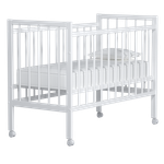Детская кроватка Wloo Кроватка детская белая 120*60, без маятника (белый)