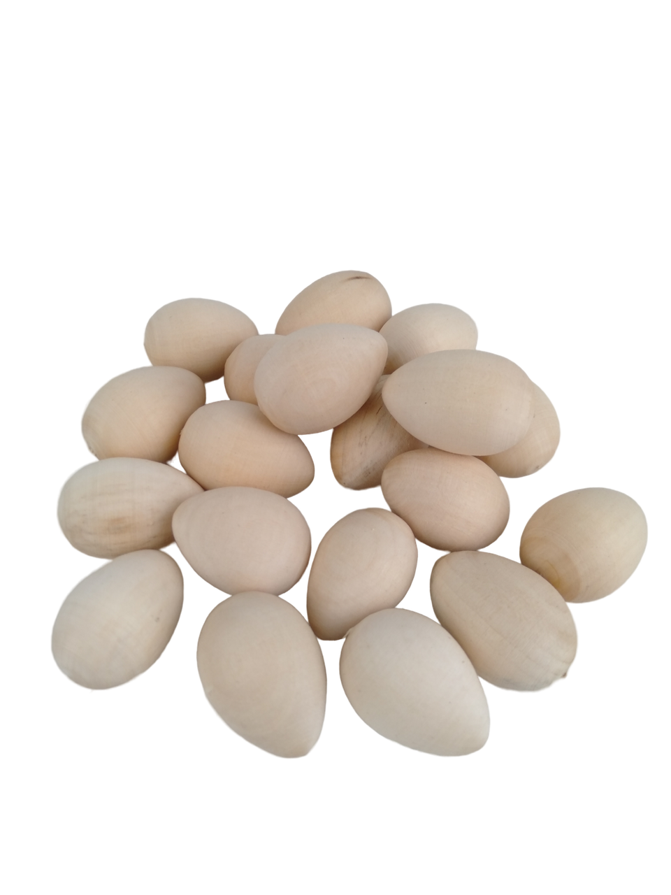 Набор для творчества Хохлома Оптом Заготовка Яйцо деревянное 15 шт. роспись красками - фото 3