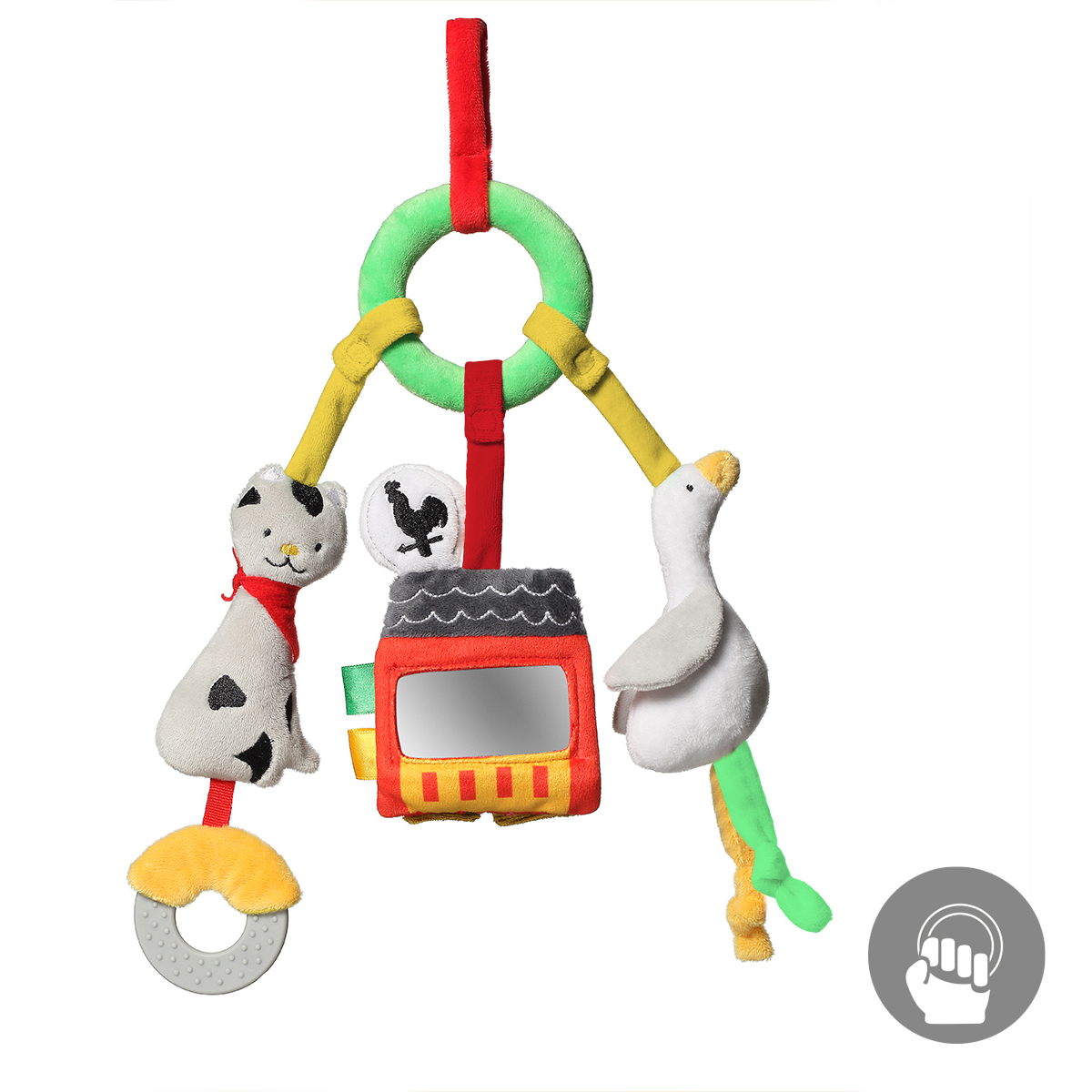 Игрушка Babyono подвеска Ферма в ассортименте - фото 11