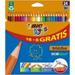 Карандаши цветные BIC 24 шт.