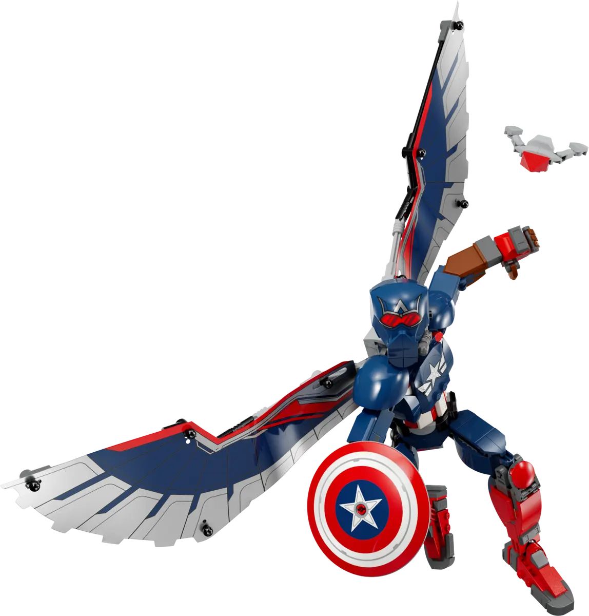 Конструктор LEGO Marvel Super Heroes Капитан Америка 359 дет. - фото 2