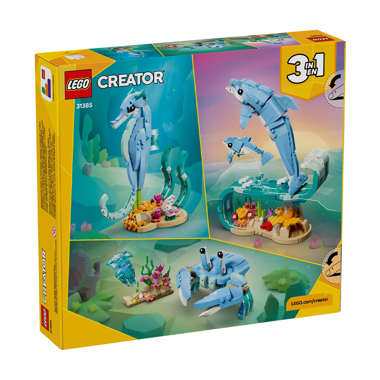 Конструктор LEGO Creator Дельфины 542 дет. - фото 3
