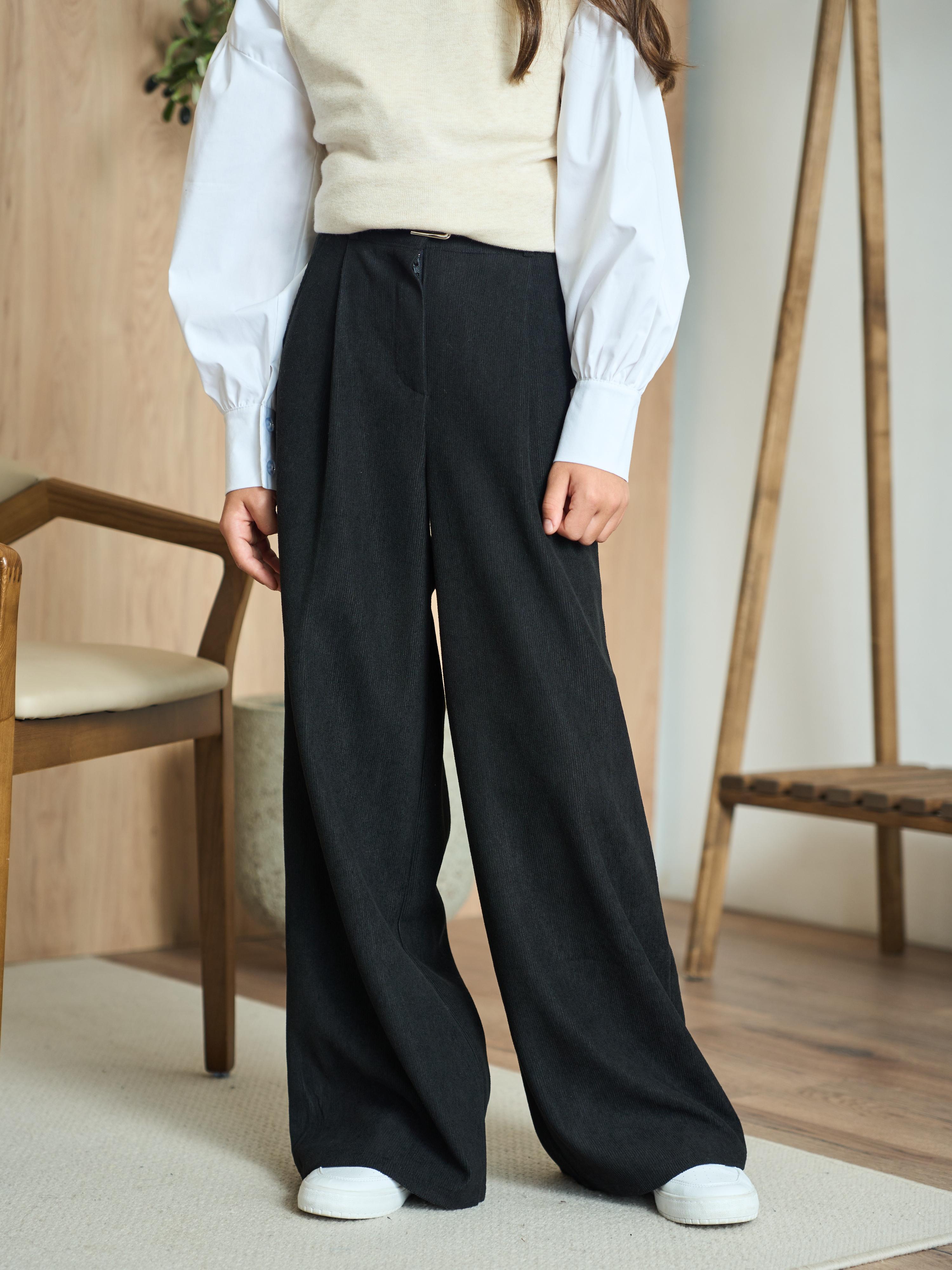 Брюки-палаццо СИНЯЯ МОДА W503B-G39 - фото 3