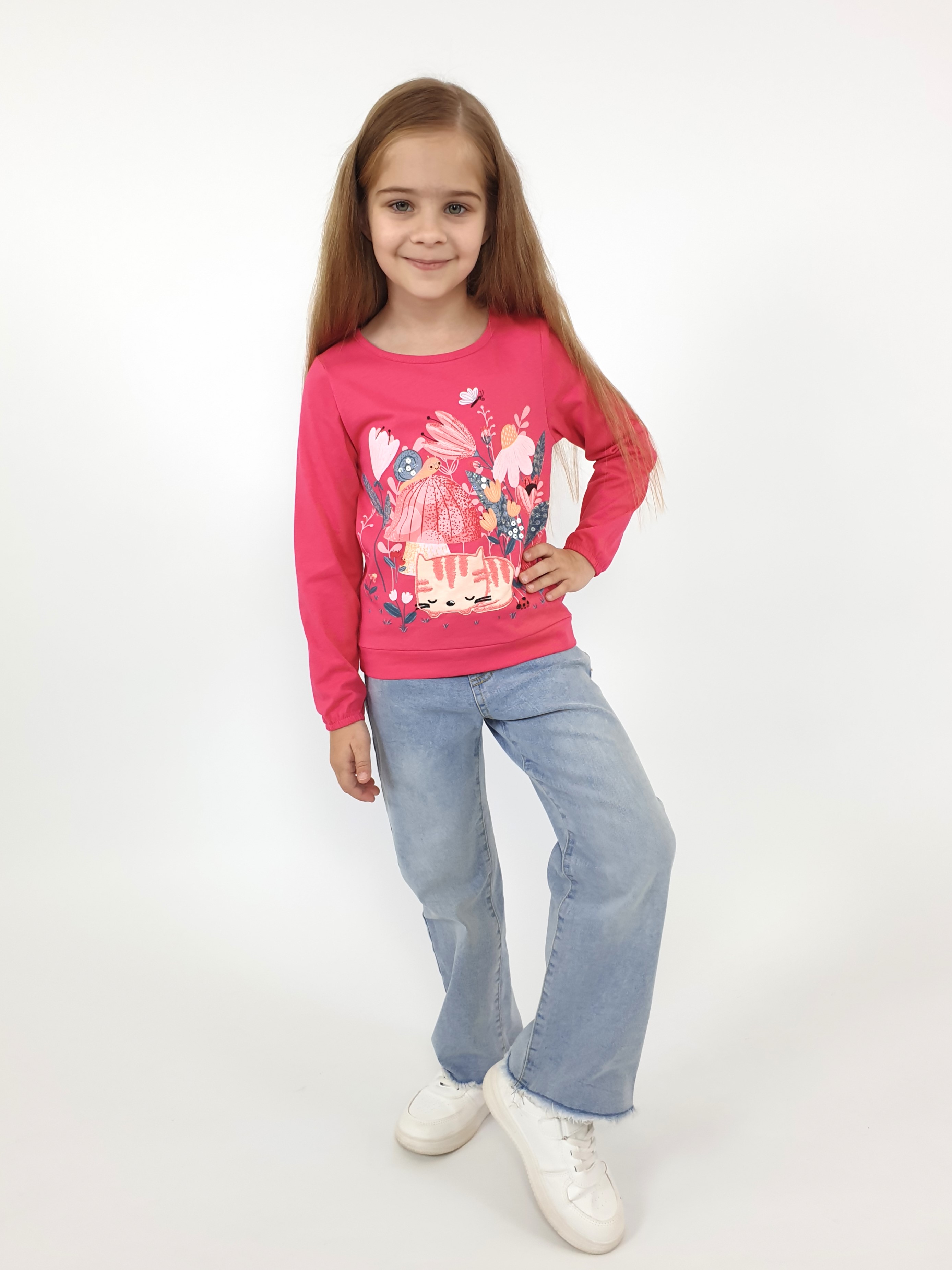 Лонгслив Luneva 16-147-7. - фото 1