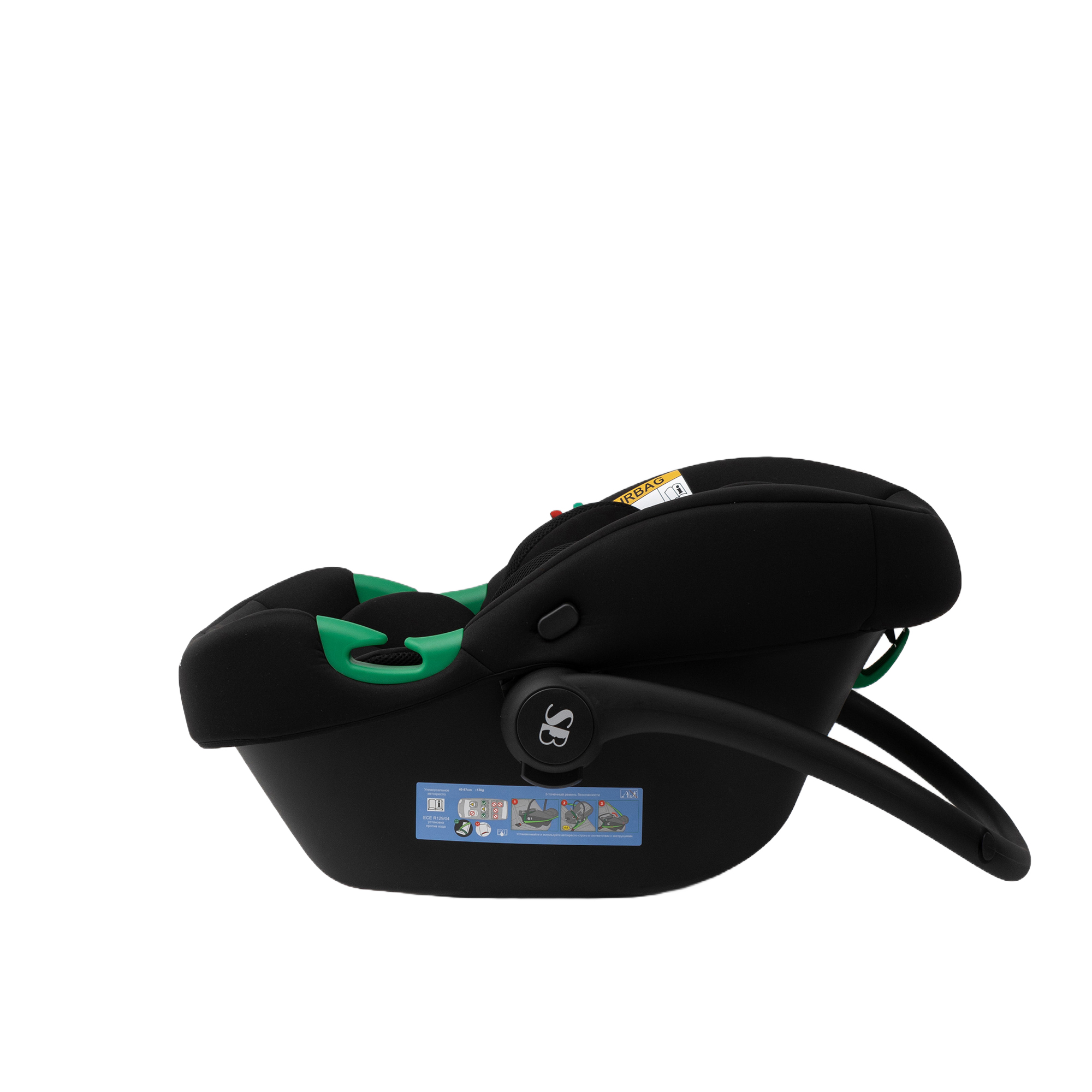 Автокресло Sweet Baby Elegante Plus DK591 Black 0 (0 -13 кг) черный - фото 17