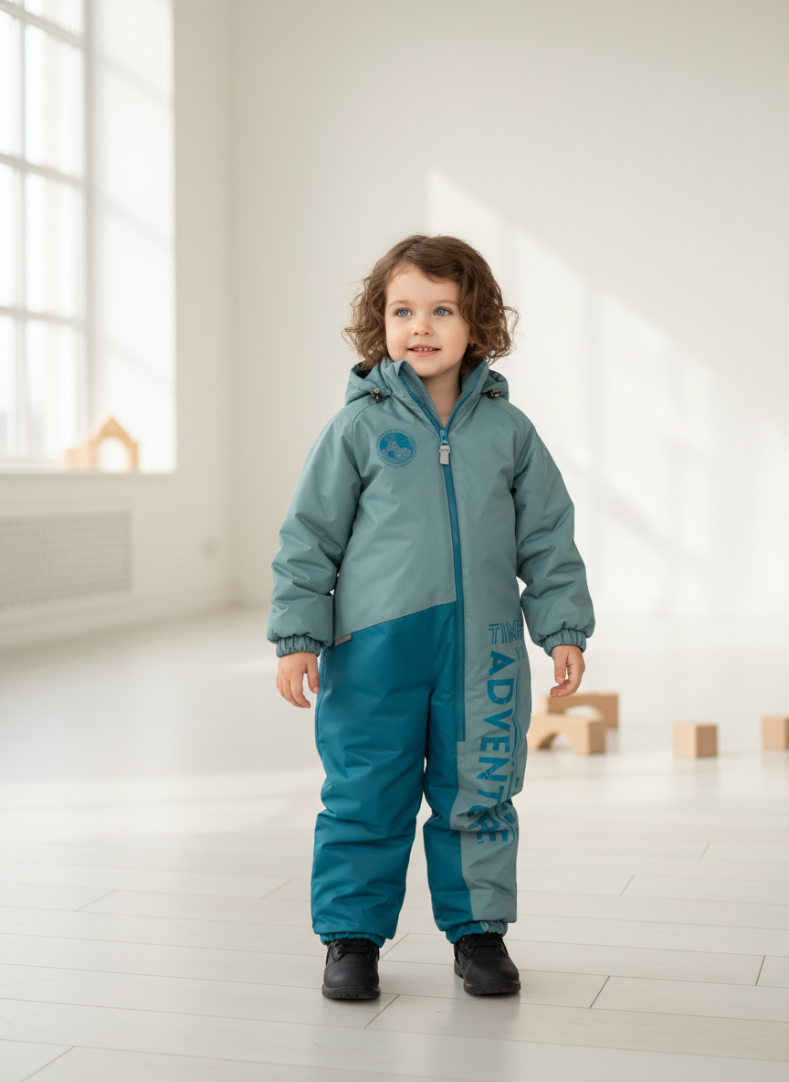 Комбинезон Arctic kids 30-038 изумруд - фото 1