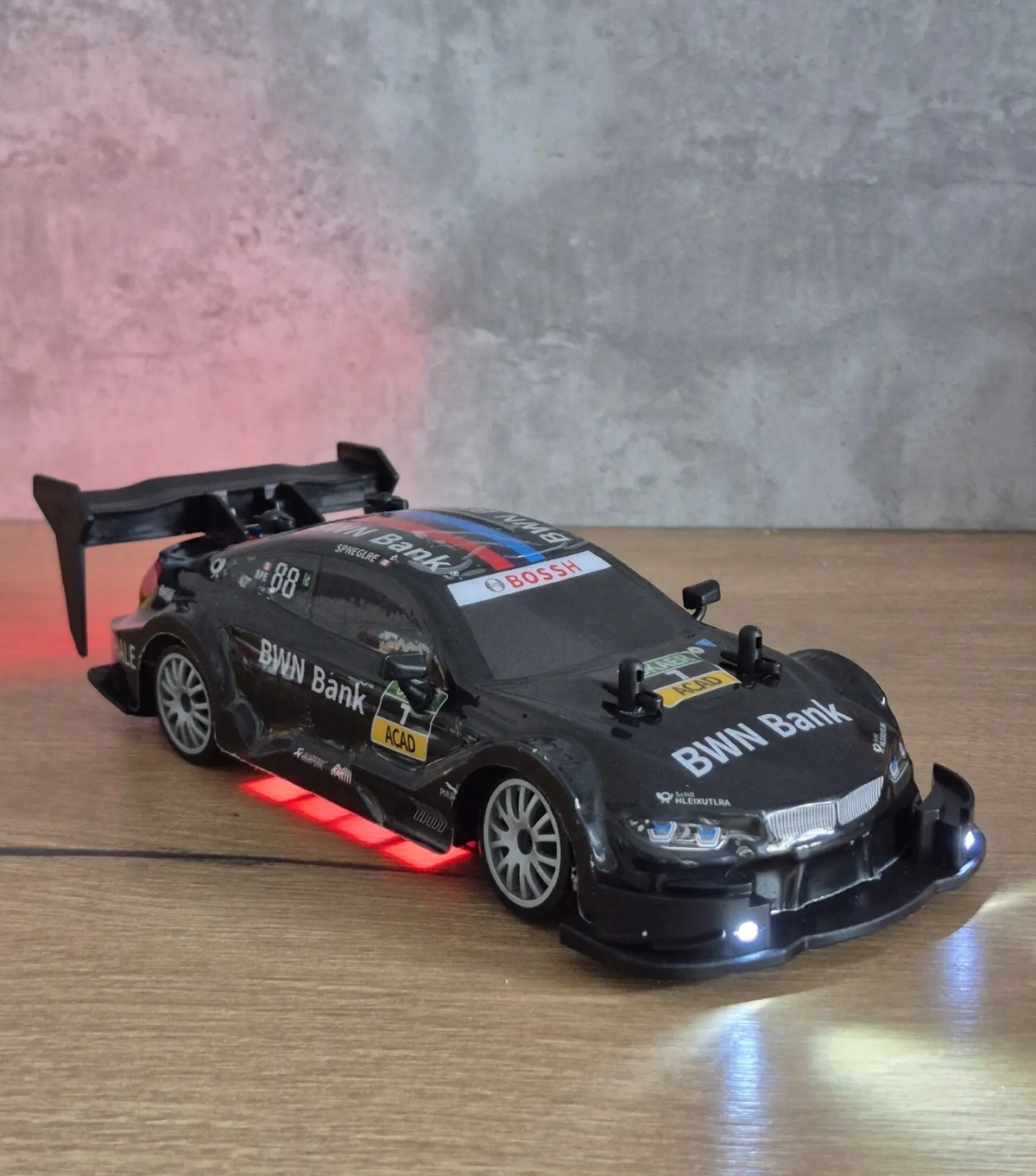 Автомобиль РУ BalaToys Дрифт С Дымом Гоночный - фото 1