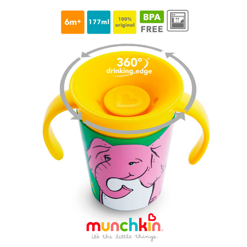 Поильник Munchkin 177 мл в ассортименте - фото 1