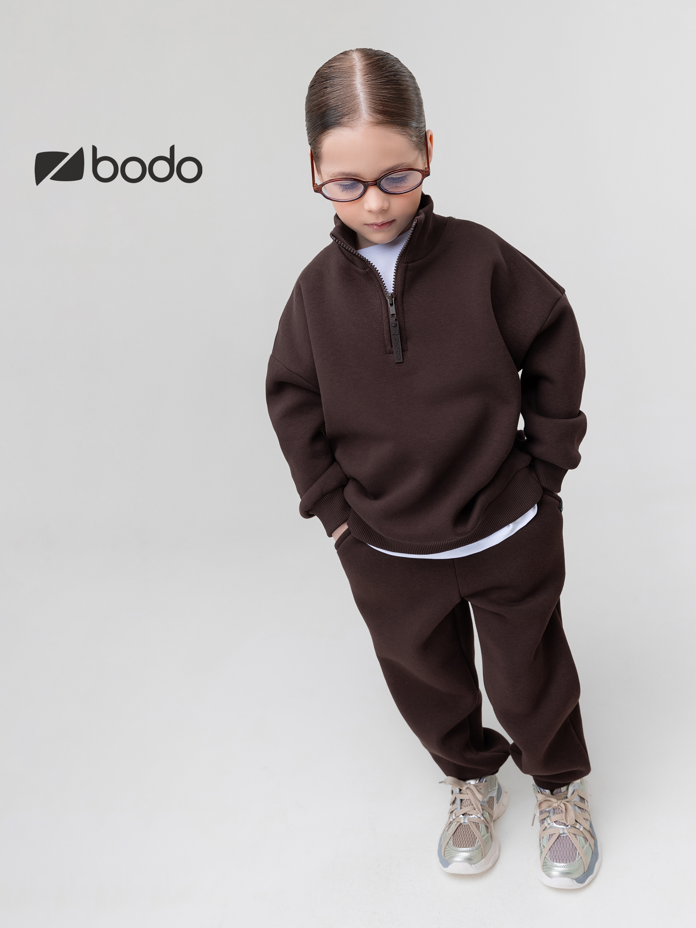 Костюм Bodo 11-599MU_кофейный - фото 3