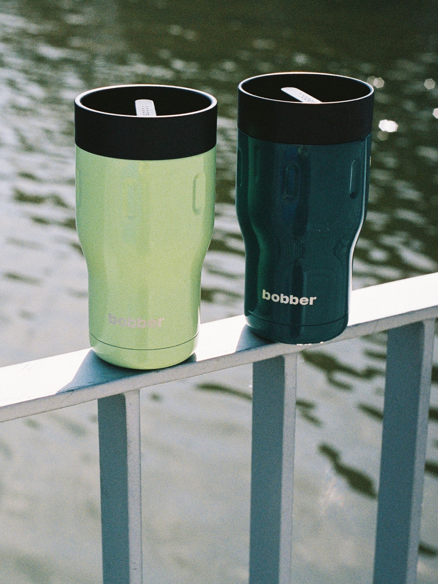 Термокружка для напитков 350 мл Tumbler Bobber темно-бирюзовый - фото 8