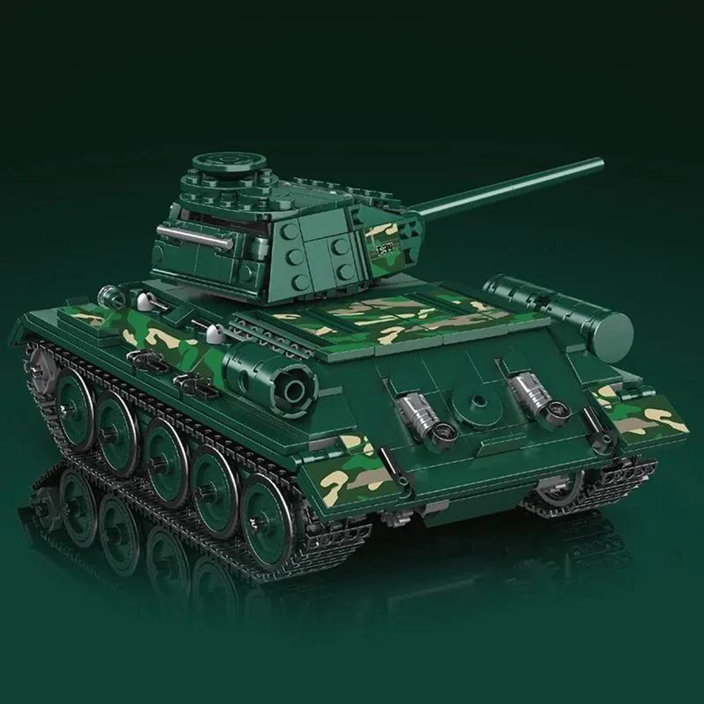 Конструктор Mould King Танк Т-34 - фото 8