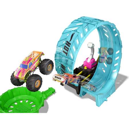 Трек Hot Wheels Мертвая петля с пусковой установкой