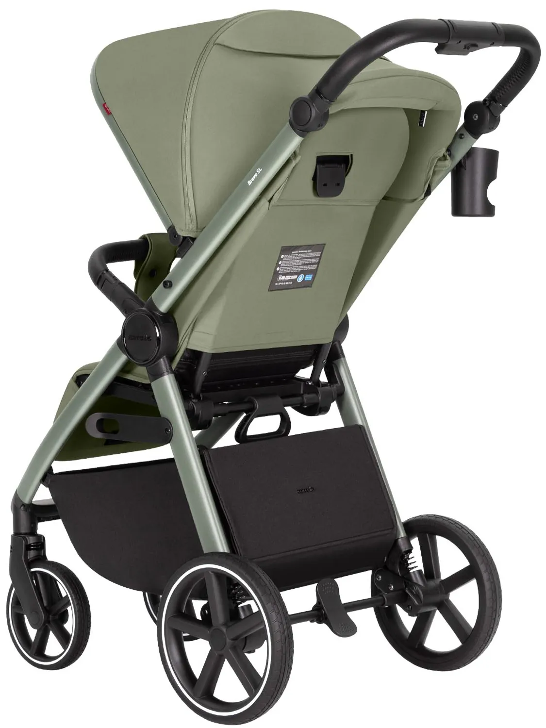 Коляска прогулочная Carrello Bravo SL Deluxe CRL-5520 зеленый - фото 6