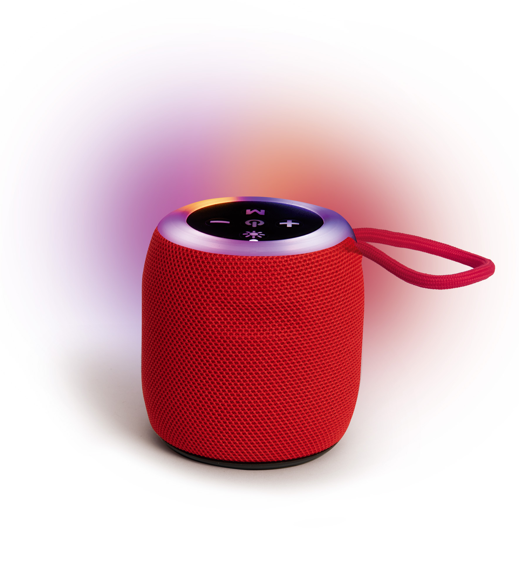 Колонка Attivio Bluetooth с подсветкой Красный MUDM-60R - фото 1