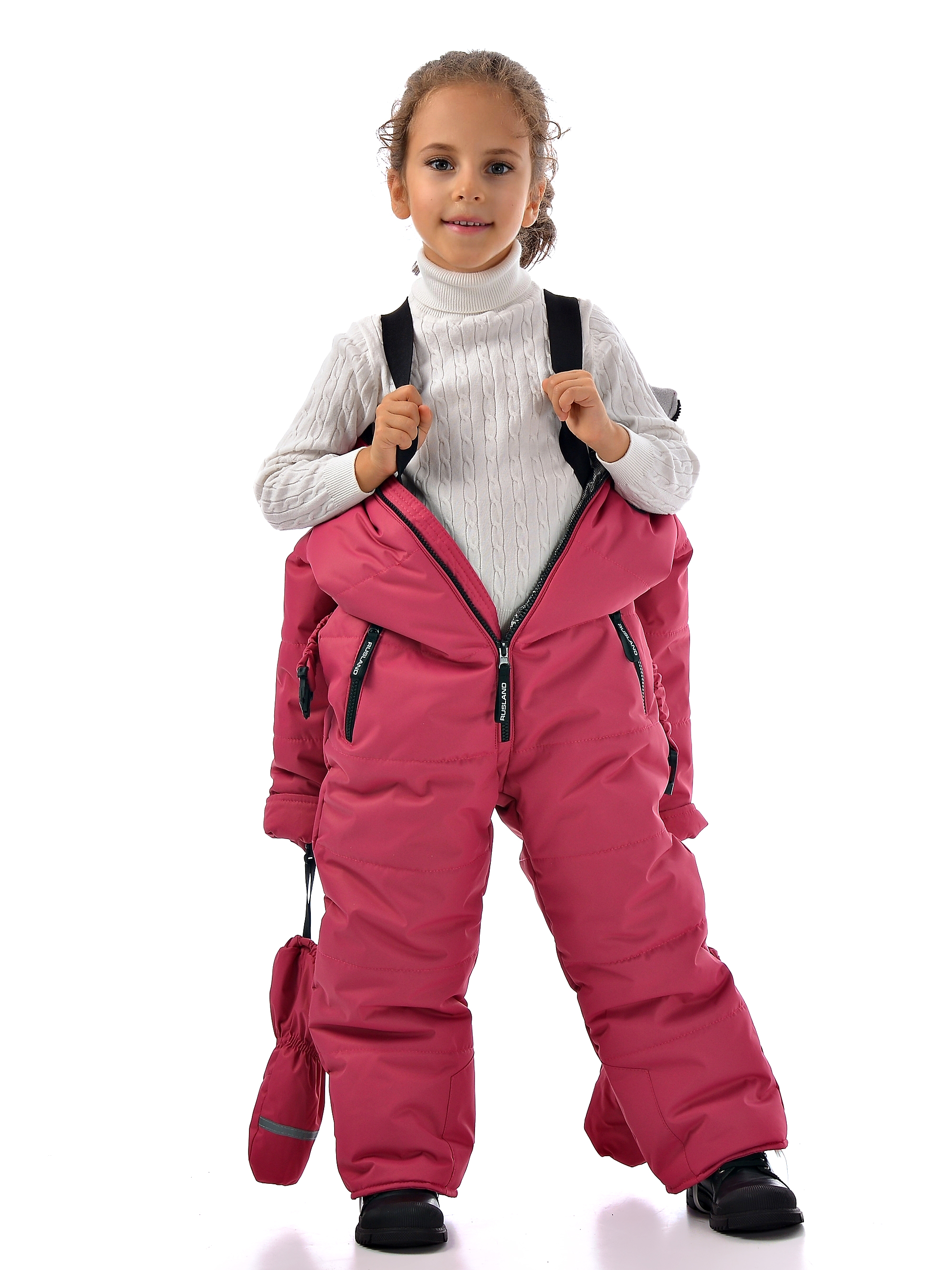 Комбинезон Rusland дз-комбинезон-31-22-глория-малина 116-140 - фото 3