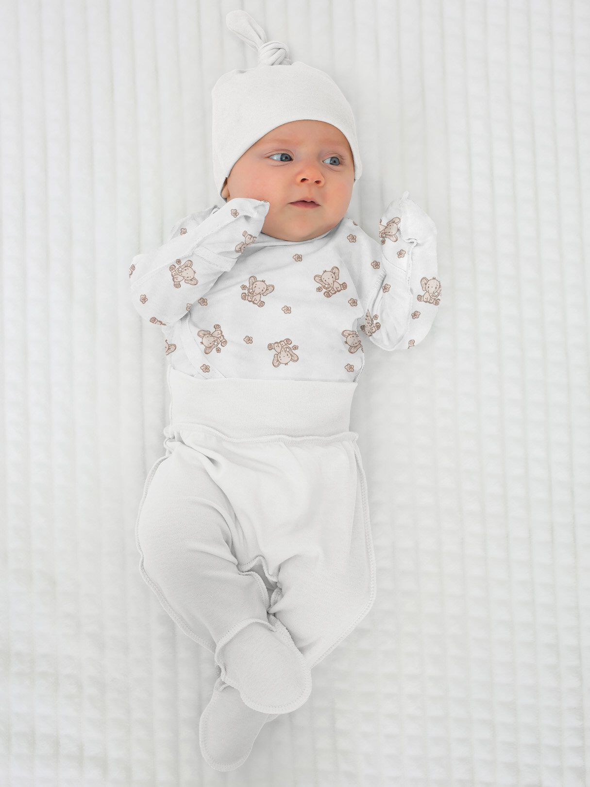 Шапка Ивбэби 20778/кремовый - фото 1