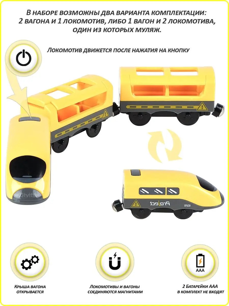 Поезд Givito G212-025 - фото 3