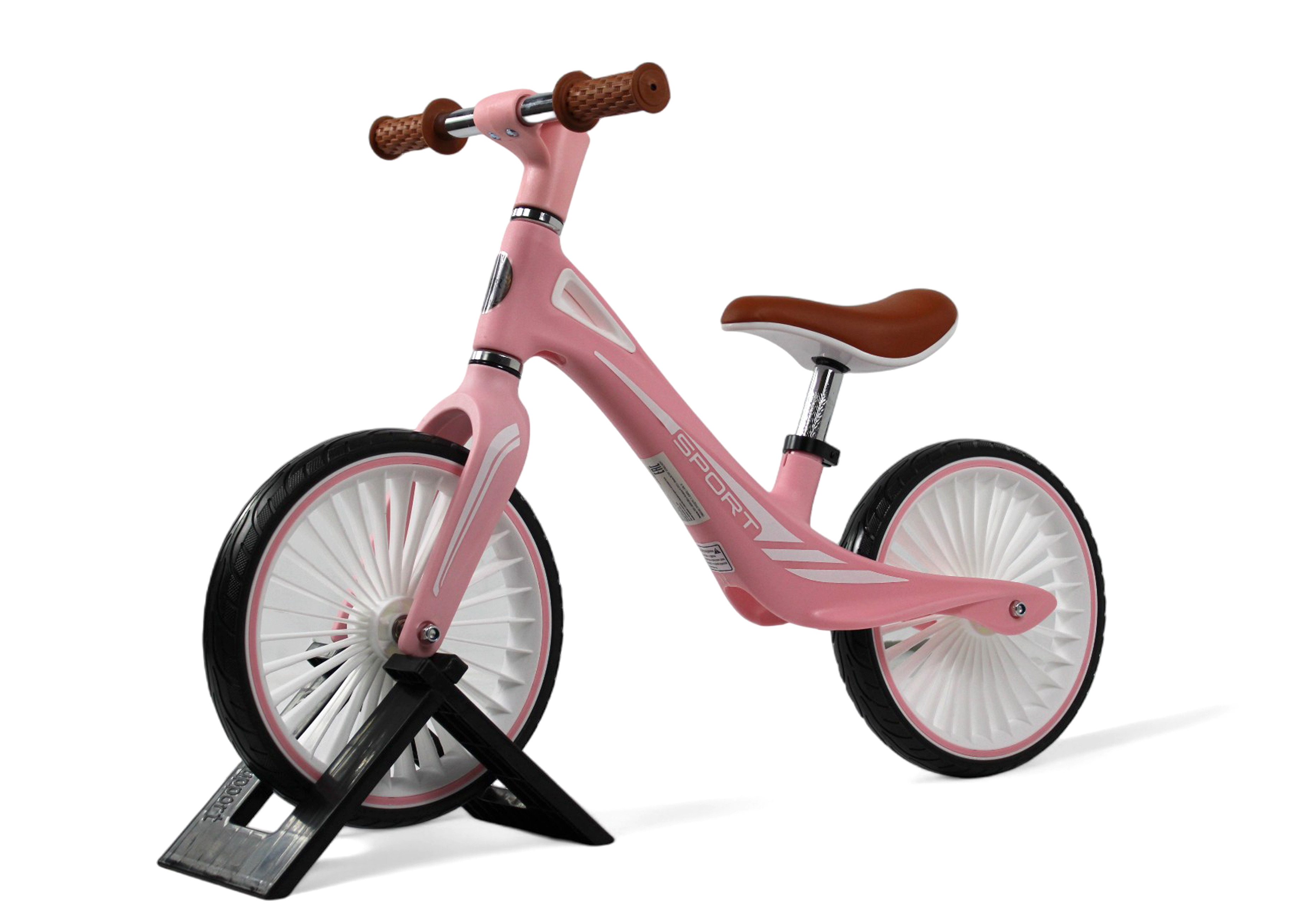 Двухколесный беговел RIVERTOYS 12 дюймов - фото 11