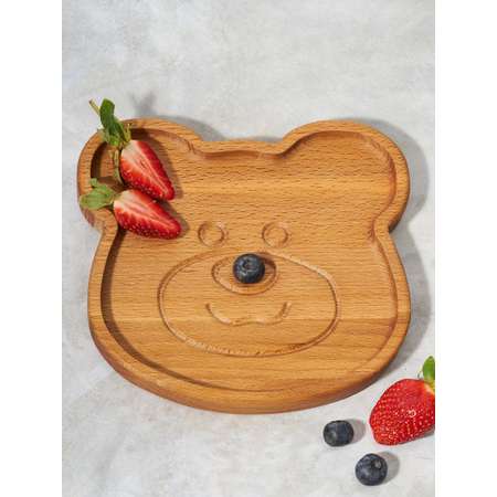 Тарелка детская Plates and More деревянная