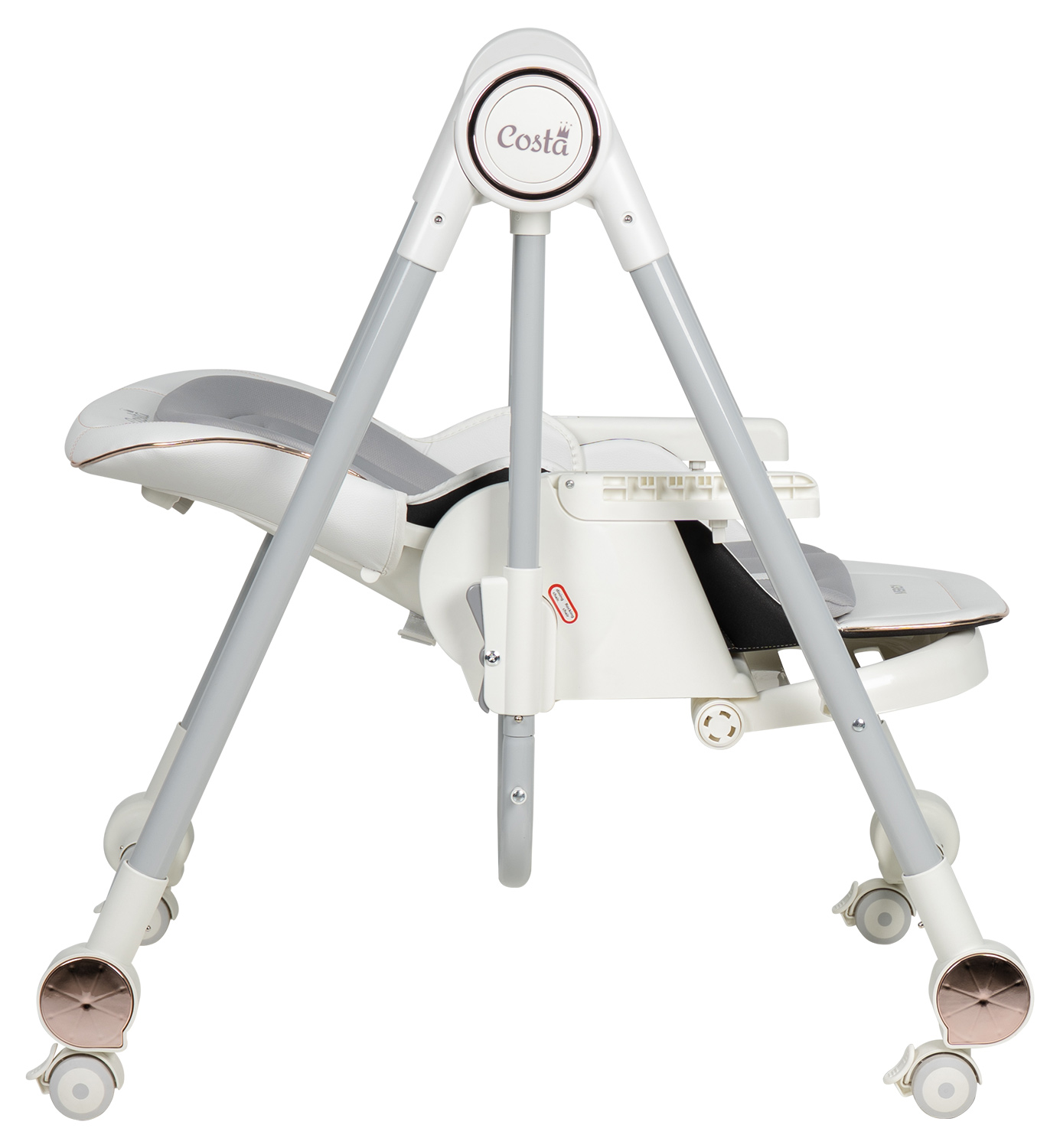 Стульчик для кормления Costa Mercy белый - фото 18