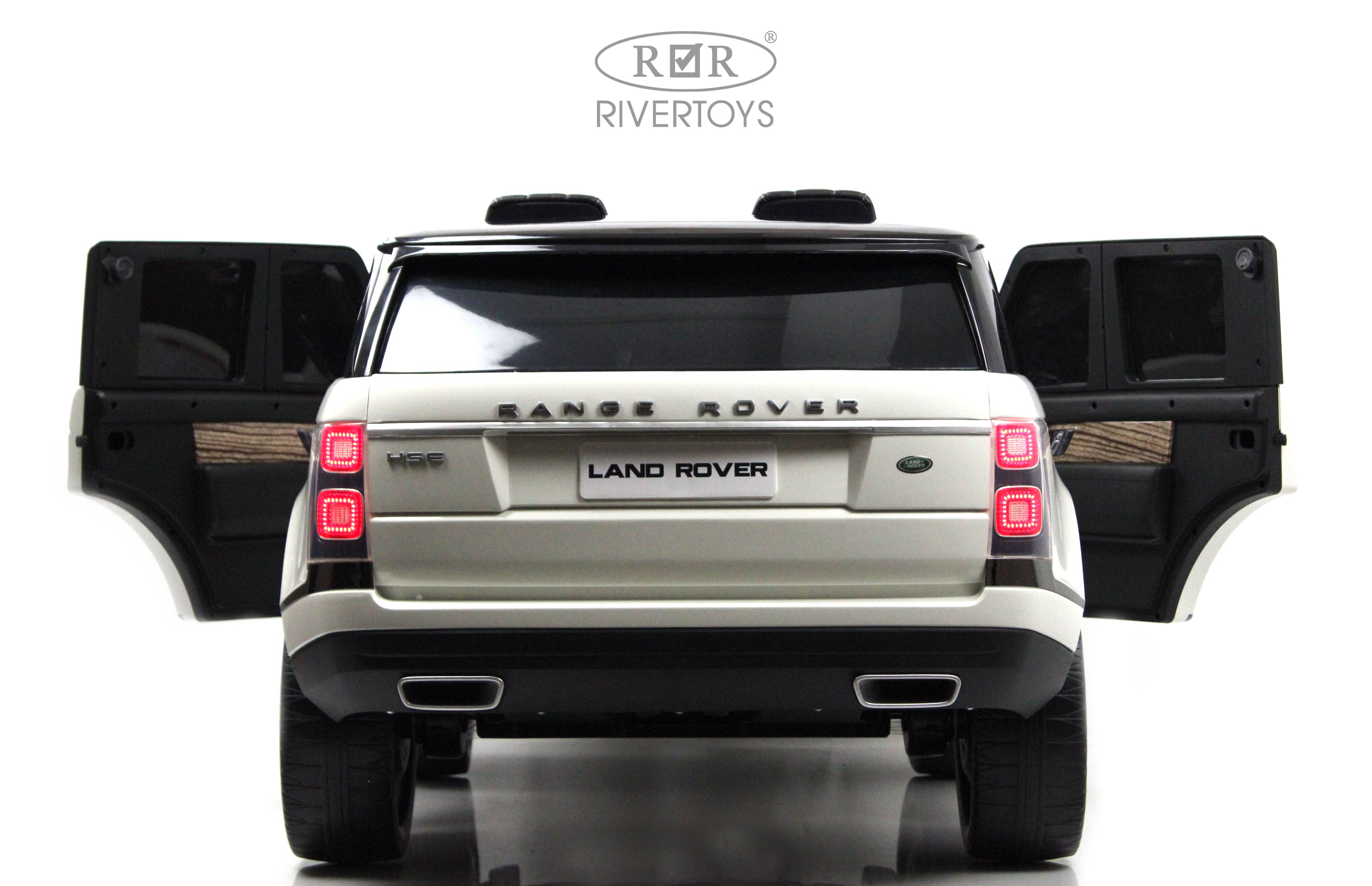 Электромобиль RIVERTOYS Land Rover Y222YY-WHITE С пультом ДУ - фото 18