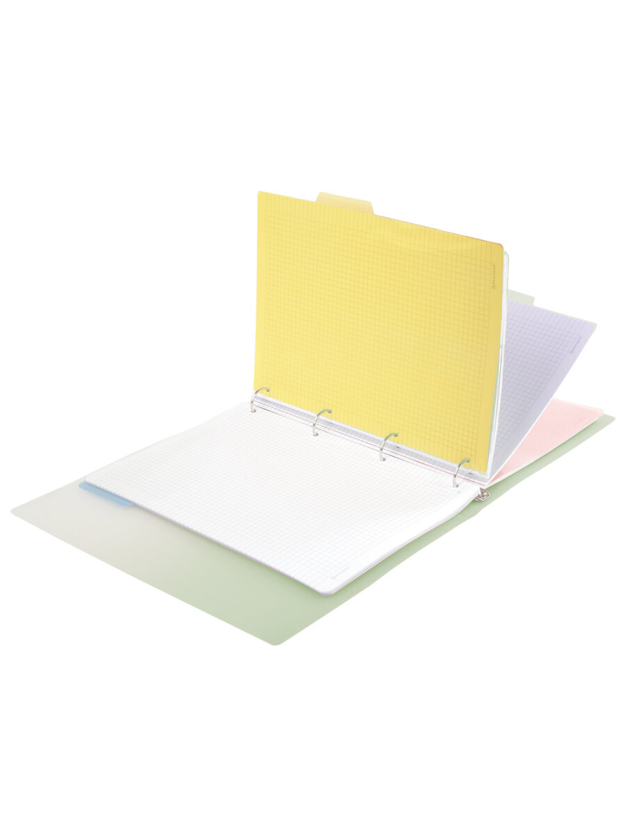 Тетрадь со сменным блоком Brauberg клетка 120 лист. - фото 6