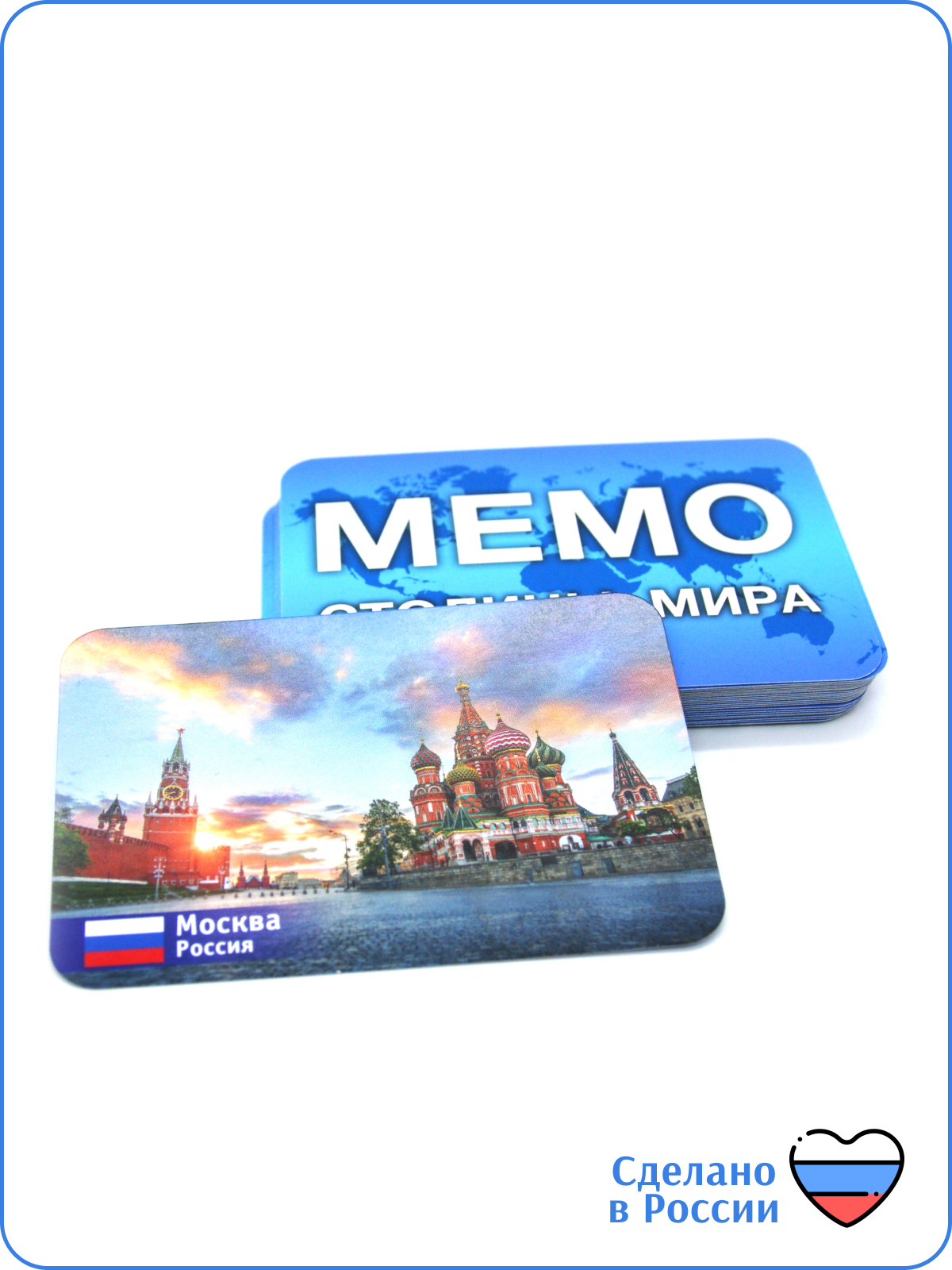 Настольная игра Alex Games Мемо Столицы мира часть 1 - фото 4