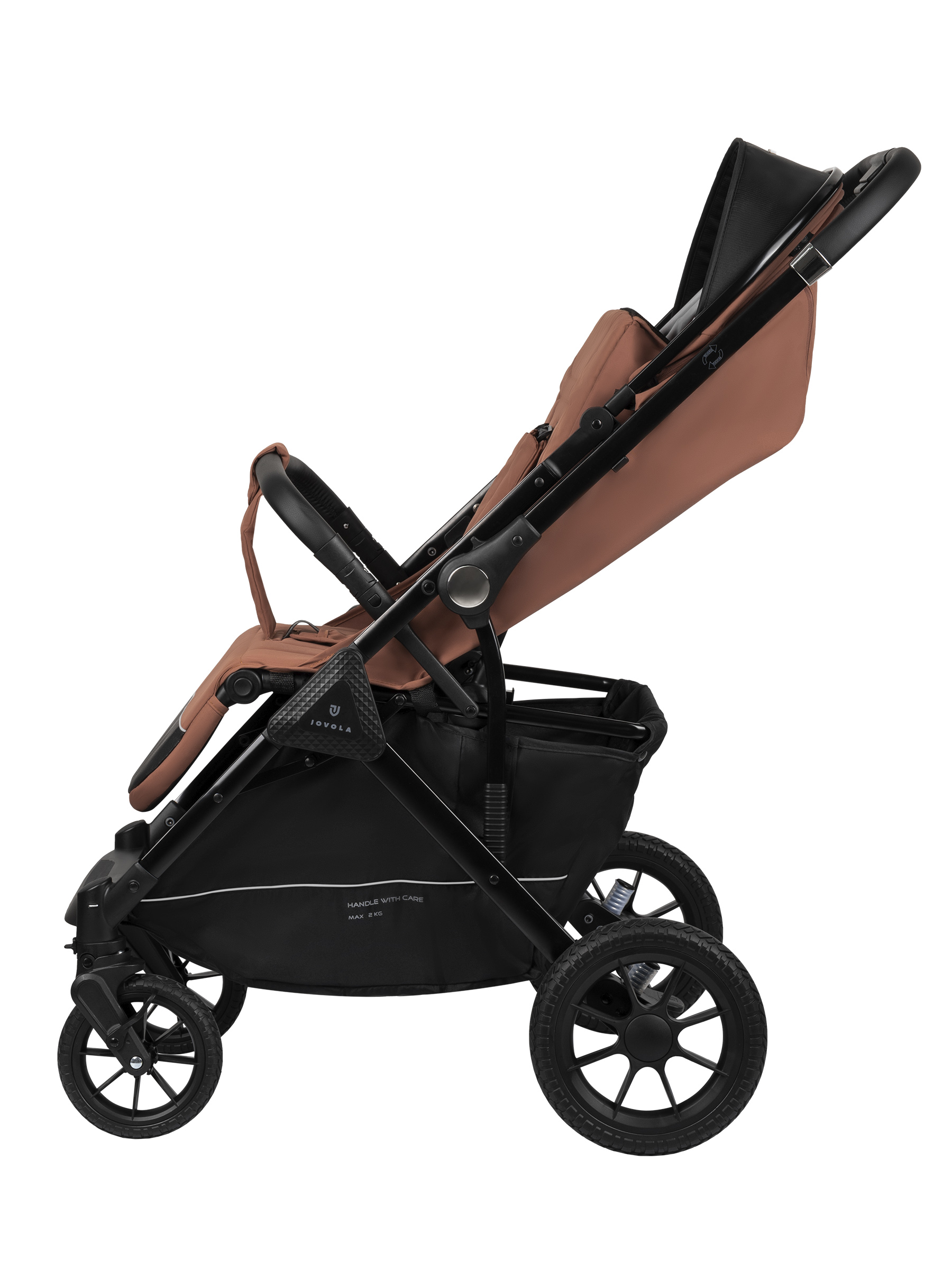 Коляска прогулочная JOVOLA Magma с перекидной ручкой оранжевый - фото 25