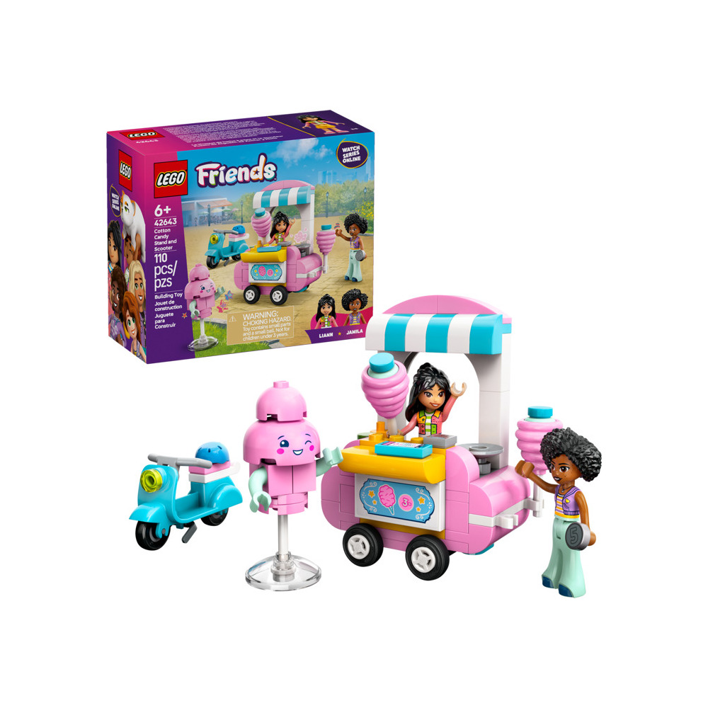 Конструктор LEGO Friends Стенд со сладкой ватой 42643 701 дет. - фото 1