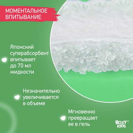 Прокладки для груди ROXY-KIDS лактационные впитывающие 60 шт