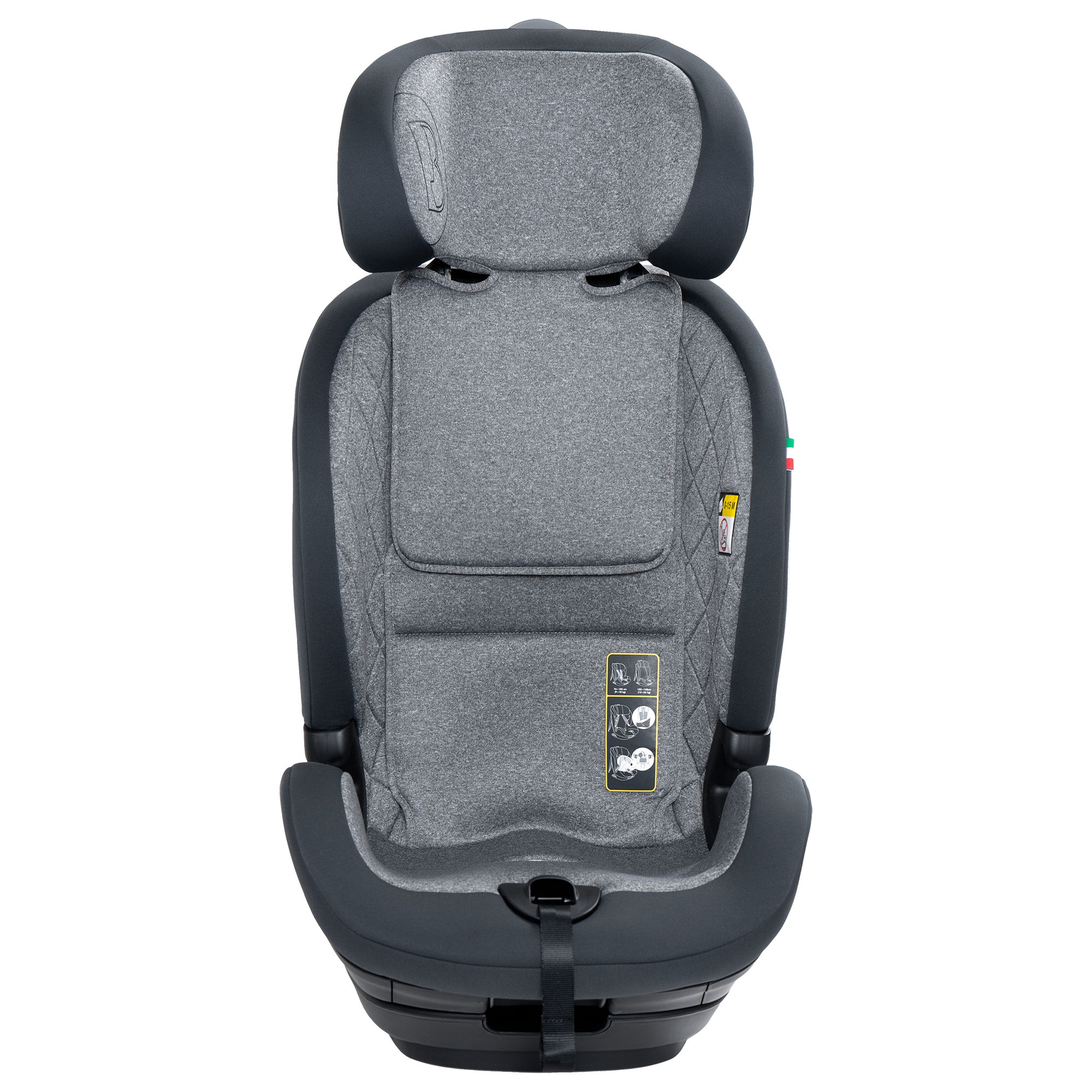 Автокресло Sweet Baby Gravity BH7613519 (О9) Grey Isofix 1/2/3 (9-36 кг) серый - фото 15
