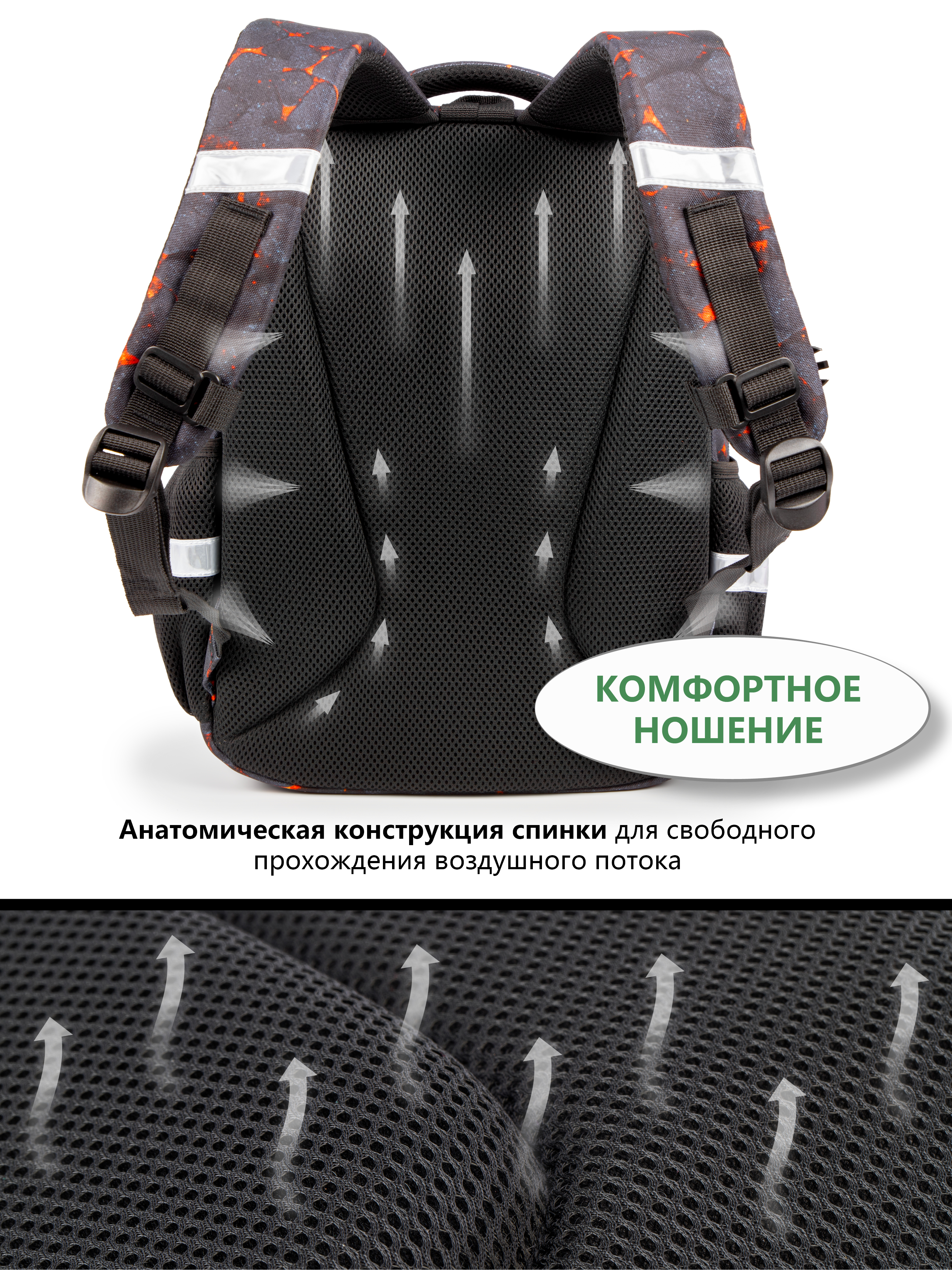 Рюкзак School Standard для мальчика набор 8 в 1 - фото 6