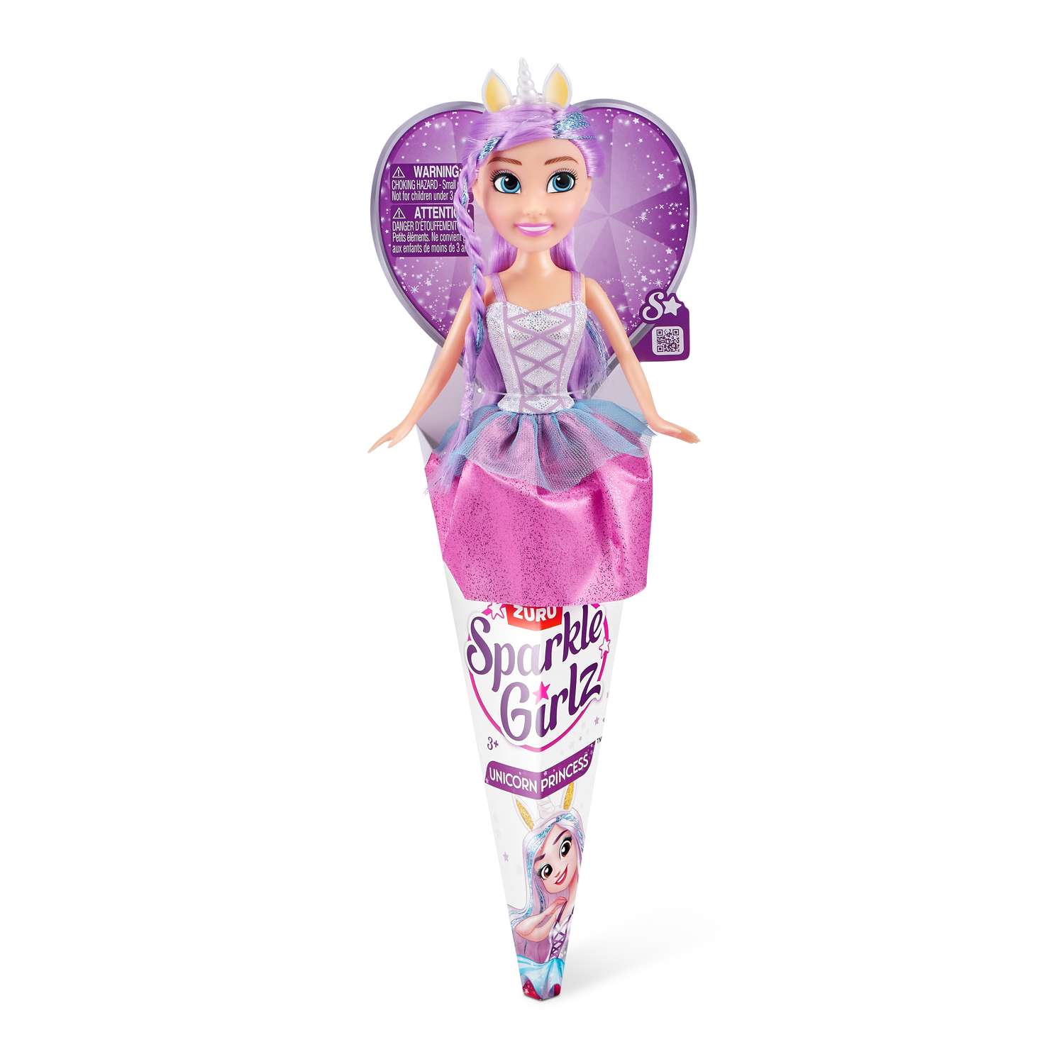 Кукла модельная Zuru Sparkle Girlz Принцесса-единорог в ассортименте 10092BQ5/10092BQ2 - фото 7