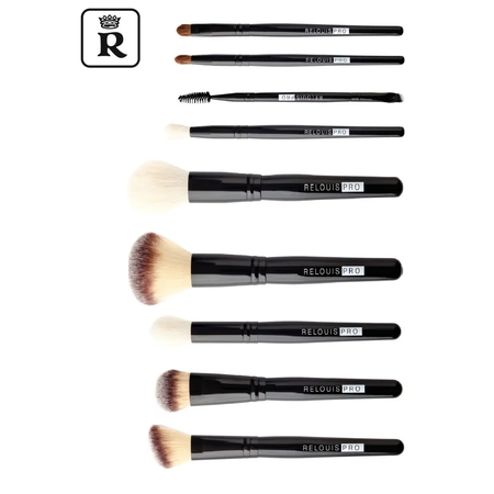 Кисть для теней №10 RELOUIS Малая растушевочная PRO BLENDING BRUSH