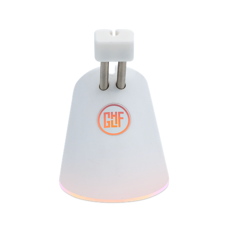 Держатель для провода GLHF Tower Mouse Bungee White RGB 8 сменных колпачков