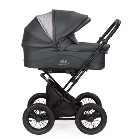 Коляска люлька Bebizaro Classic Graphite