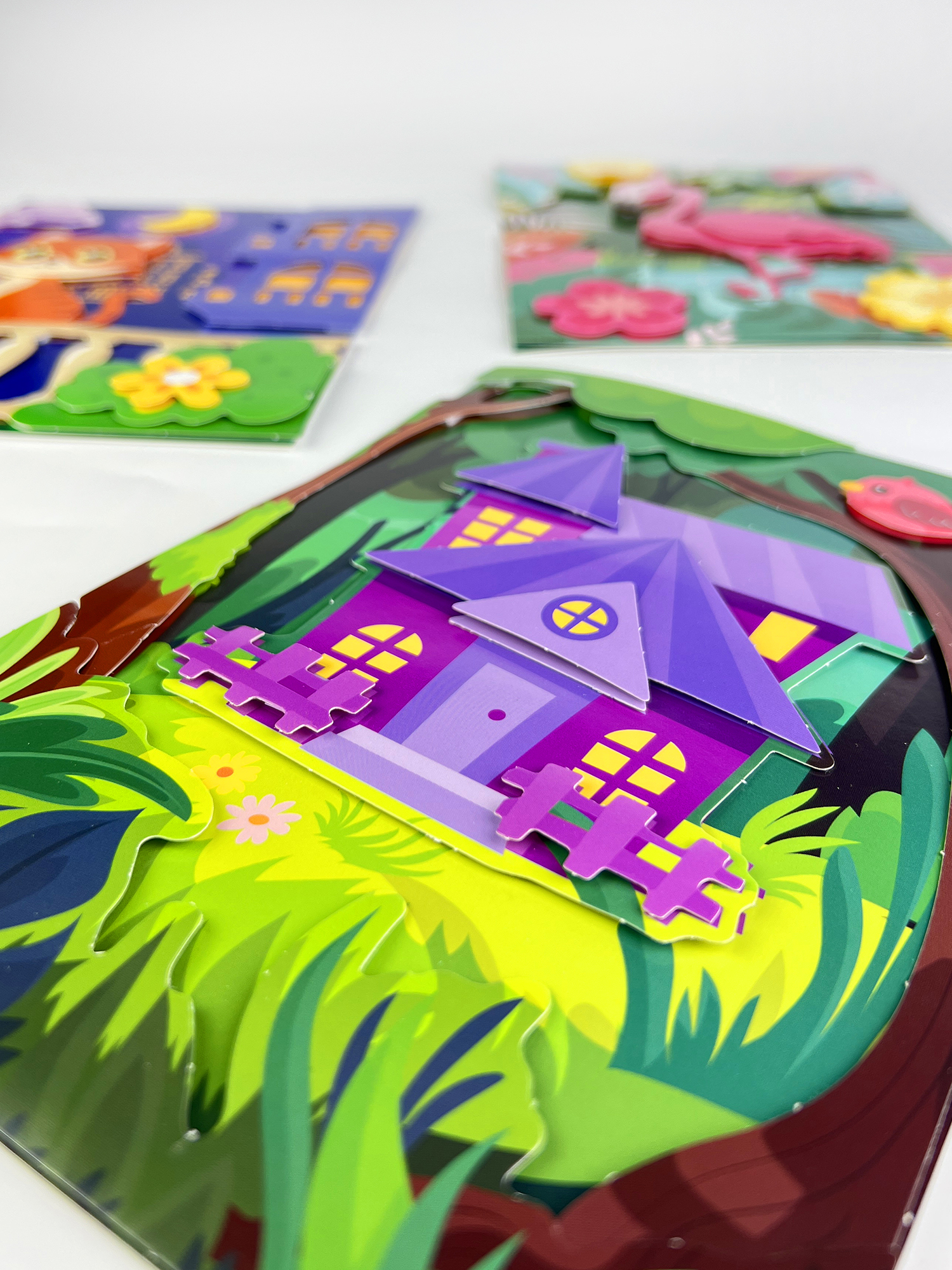 Набор для творчества Дрофа-Медиа аппликация Котёнок Домик Фламинго - фото 8