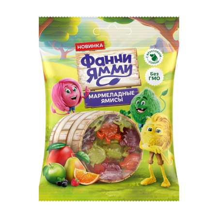 Мармелад Ямисы Фанни Ямми Фруктовое ассорти, 70г