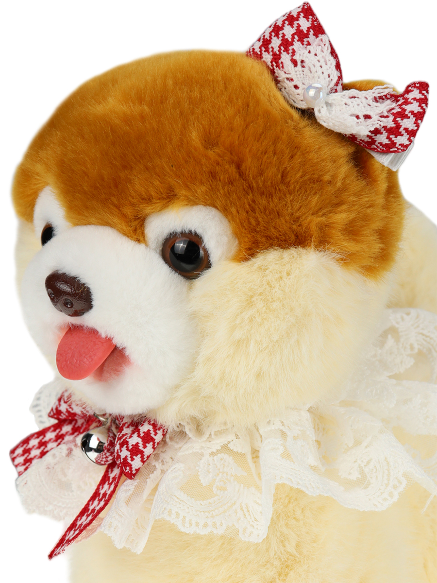 Игрушка мягкая Рыжий кот собачка - фото 4
